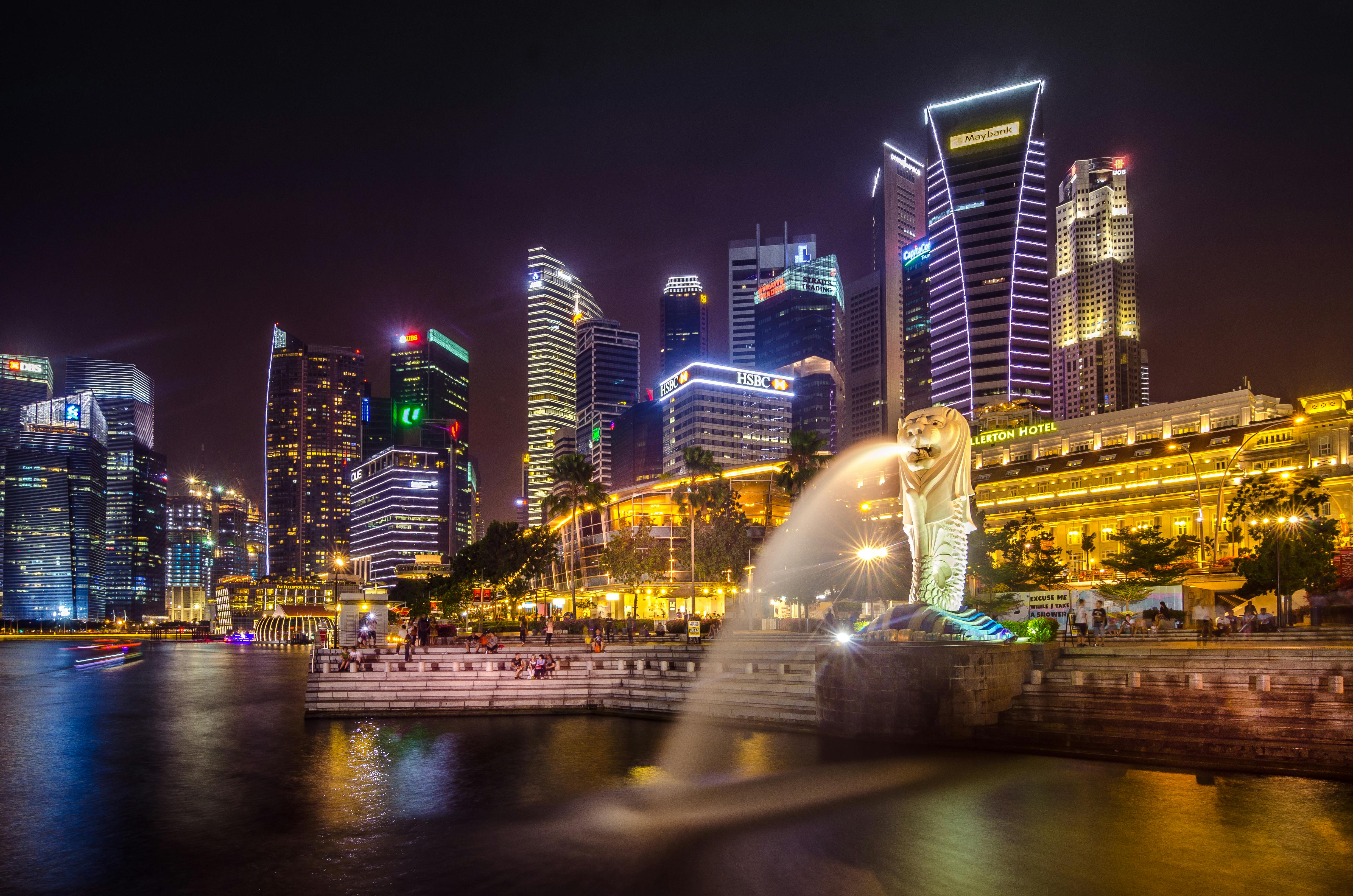 Singapore CBD Skyline